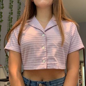 SUPER RARE Brandy Melville purple Vivian top